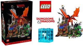 Review!LEGO Ideas 21348 DUNGEONS & DRAGONS: Red Dragon’s Tale