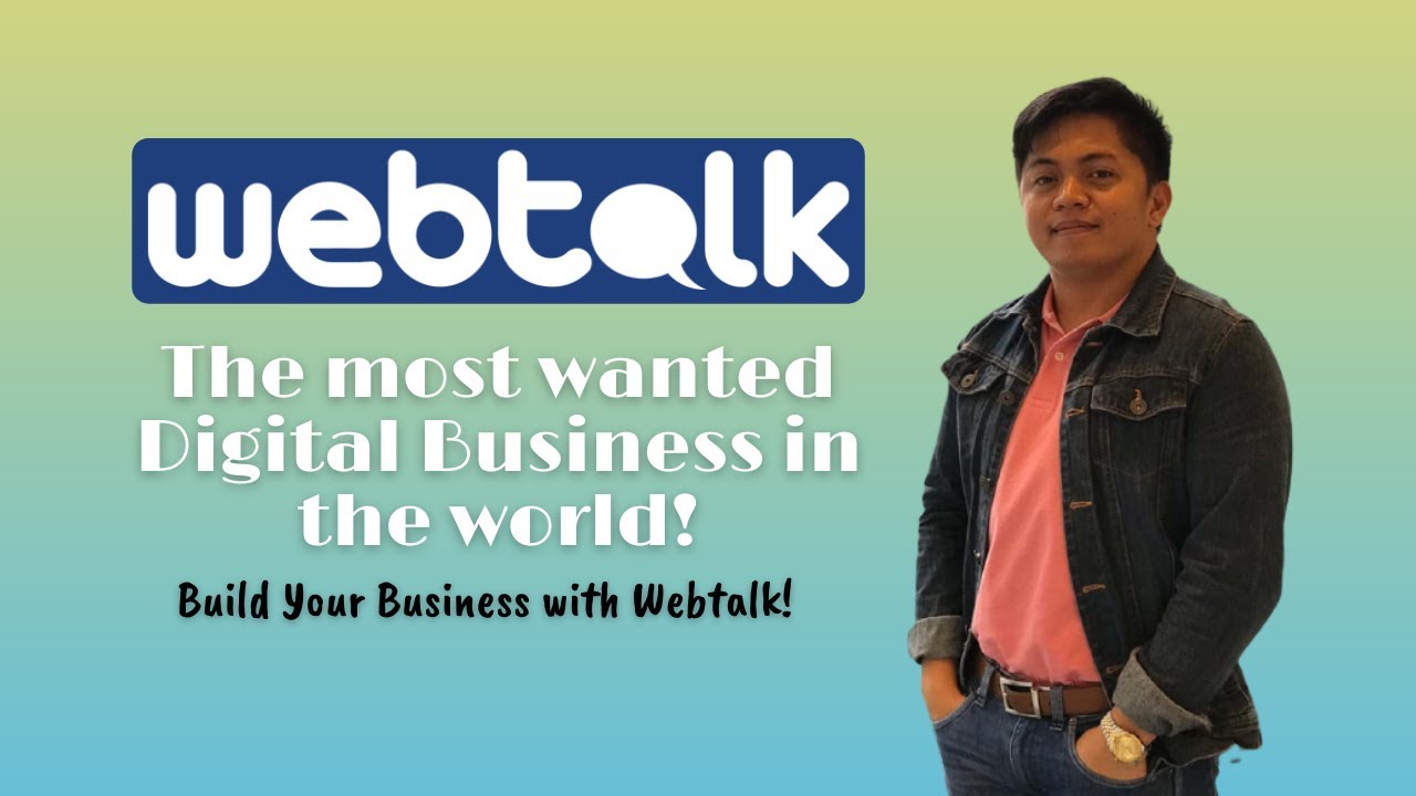 Webtalk Presentation in Tagalog!
