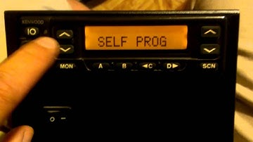 Programming the Kenwood TK-880 mobile radio