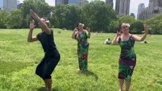 La’u Samoa Siva in Central Park New York