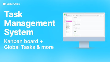 NEW FEATURE: Task Management System (Kanban board + more)