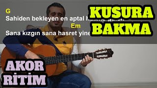 Tuğkan - Kusura Bakma Gitar Dersi - Kolay ve Orjinal Akor