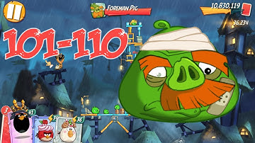PIG CITY SHANGHAM | ANGRY BIRDS 2 PC LEVEL 101-110 BOSSLEVEL FOREMAN PIG