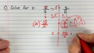 🙀 Let’s Solve Literal Equations Together! (Difficult Level) 📚 #algebra #math #backtobasics