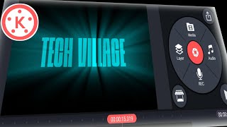 How To Make Light Rays Text Animation in Kinemaster | Light Text Rays Effect in Kinemaster |