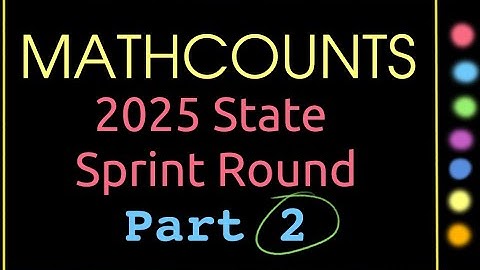 2025 State Sprint Part 2
