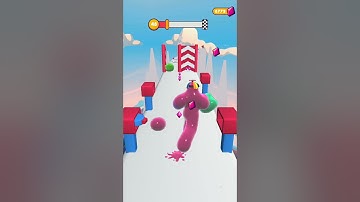 Blob Runner 3D! level 48 Gameplay