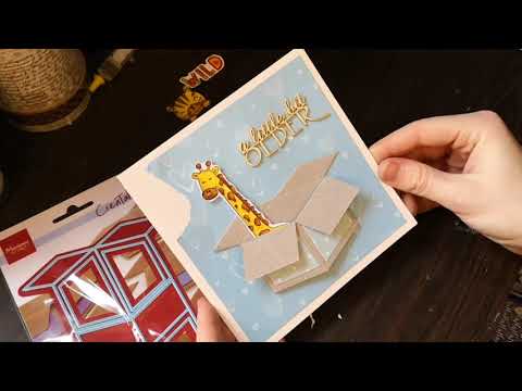 Creatable Gift box die - för gulliga kort med 3D-effekt