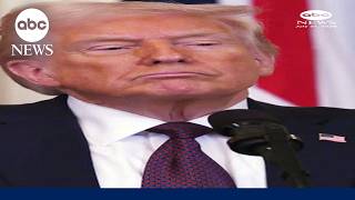President Donald Trump announces additional 50% tariff on certain Canadian goods