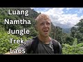 Luang namtha jungle trek laos  crazy views and sleep in ethnic village