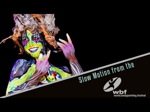 Slow Motion from the World Bodypainting Festival 2015