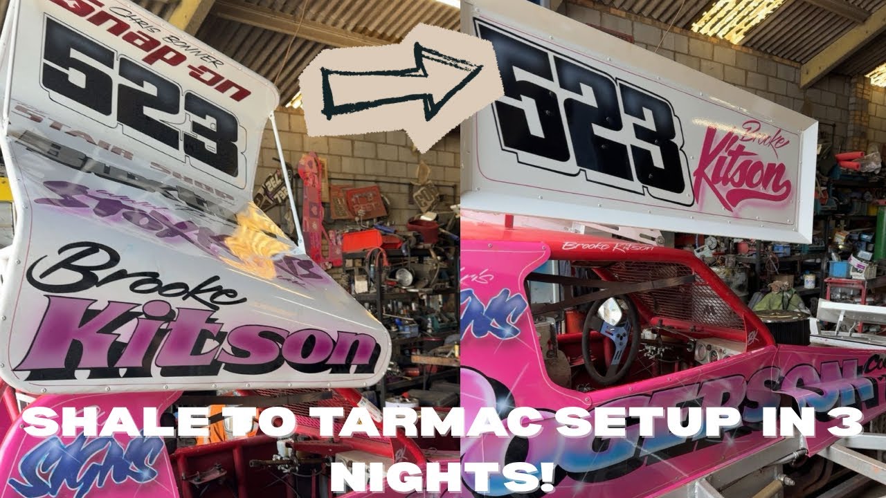 F1 SETUP | HOW WE CHANGE THE CAR FROM SHALE TO TARMAC 