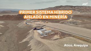 Primer Sistema Híbrido (Energía Solar + Gas) Aislado en Minería.