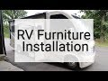 How to install recpro rv furniture