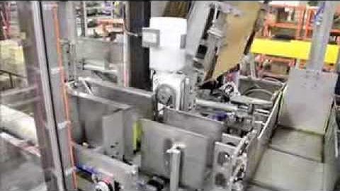 Massman Automation Wraparound Case Packer for Butter