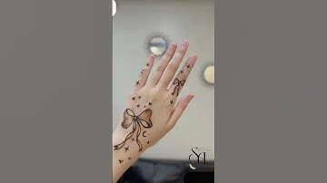 Beautiful mehndi design 💗 simple mehndi design। mehndi design simple। aesthetic mehndi design#mehndi