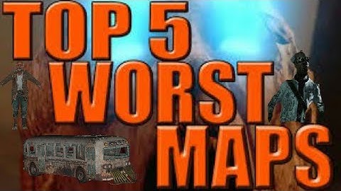 Top 5 worst zombies maps in call of duty history