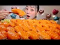 ASMR アトランティックサーモン寿司 Salmon Sushi【日本語字幕】【咀嚼音/ Mukbang/ Eating Sounds】