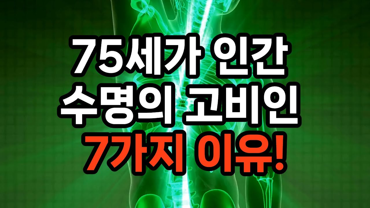 75세 이후, 삶이 급격히 달라지는 진짜 이유 / 의사들이 말하지 않는 노년의 분기점