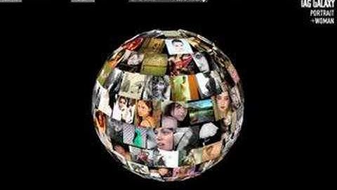 Remarkable Flickr tag visualization