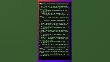 The ip command is a modern replacement for ifconfig