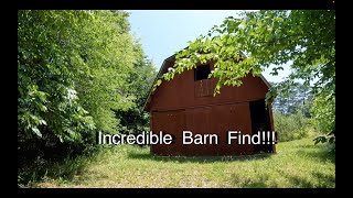 Cleaning out an old Barn!!!
