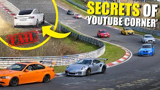 Behind The Scenes ACTION at the Nürburgring's FAMOUS "YouTube Corner!"