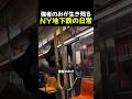 強者のみが生き残るNY地下鉄の日常