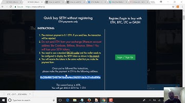 How to Buy Sether Tokens (During ICO) Using MyEtherWallet