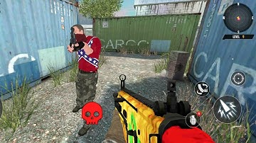 FPS Counter Shooting Game, Offline Gun Strike Counter Strike Games Android Gameplay