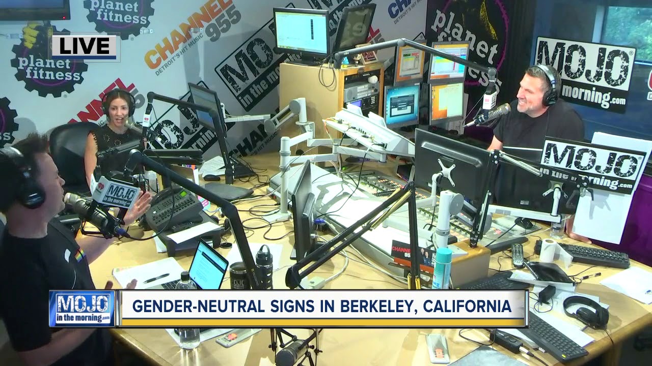 channel awesome Gender-neutral signs in Berkeley, California