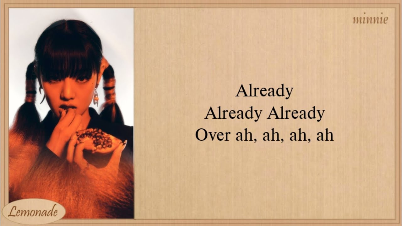 (G)I-DLE ALREADY Easy Lyrics