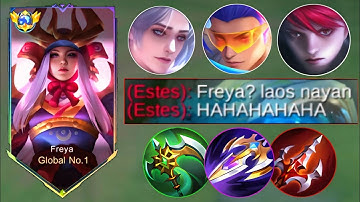FREYA REVAMP IS USELESS NOW???☹️ ( MUST TRY ) FREYA BEST BUILD 2025 - MLBB