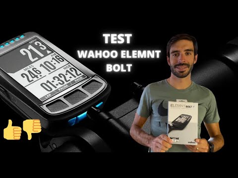 Vidéo: Test Wahoo Elemnt Bolt II : écran couleur, plus grande mémoire, meilleur ordinateur