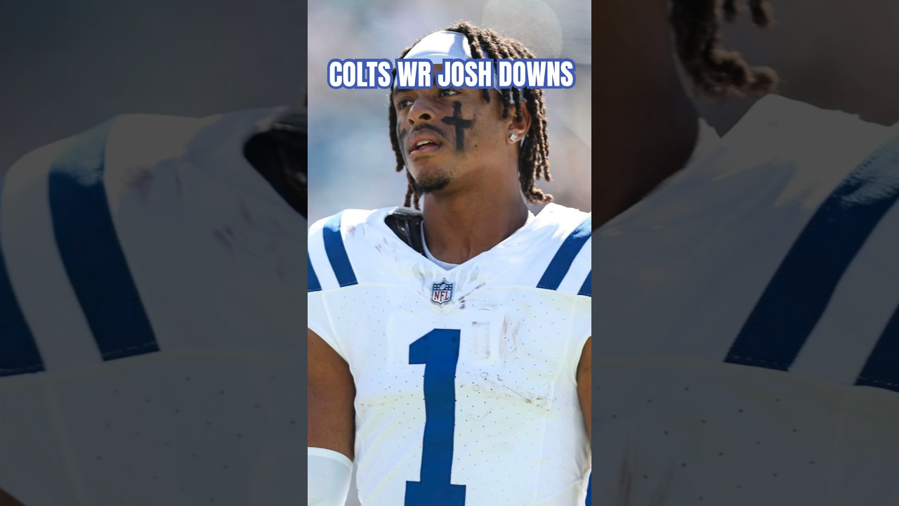 Josh Downs says the only reason he’s in the NFL is because… 