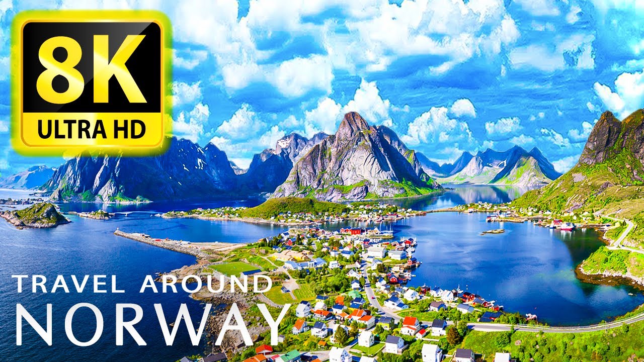 Norway 8K Ultra HD Drone Video – Mountains And Landscapes With Relaxing Music