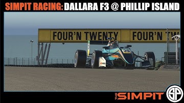 Simpit Dallara F3 Series - Race Week 4 - Phillip Island