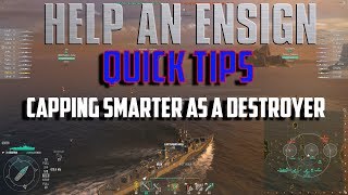 Celebrity World of Warships Tips - Capping Better With Destroyers Profile