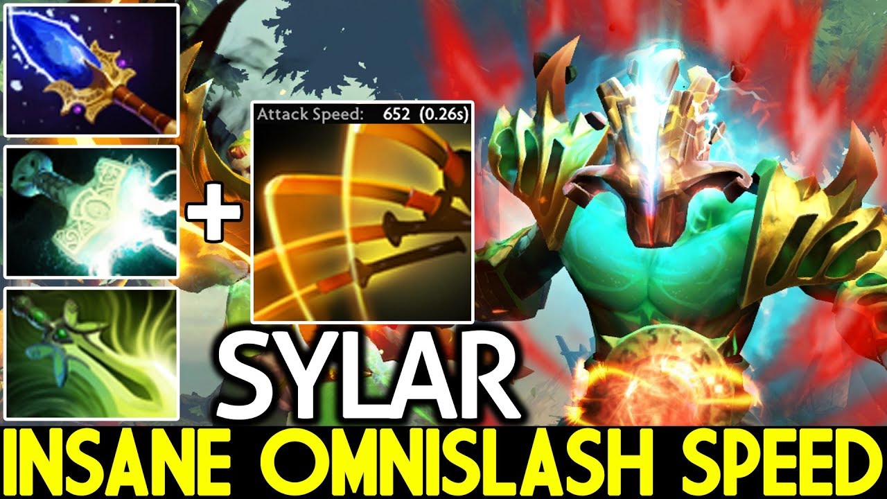 SYLAR [Juggernaut] Power of Attack Speed Insane Omnislash 7.22 Dota 2 ...