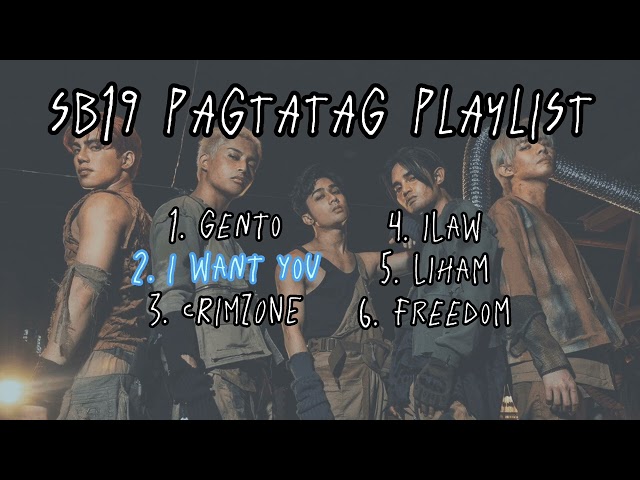 SB19 PAGTATAG PLAYLIST - (LYRICS) class=