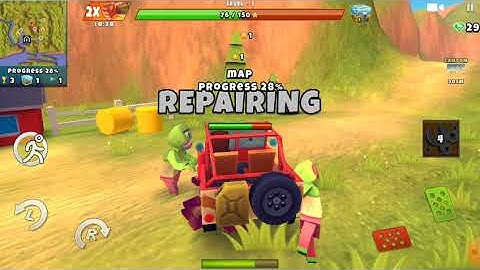 zombie offroad safari-cayon map gameplay walkthrough ( iOS ,Android )