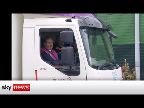 Starmer learns a lesson about HGV driving