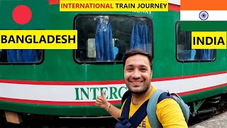 My first International Train Journey | Bangladesh to India on Maitree Express