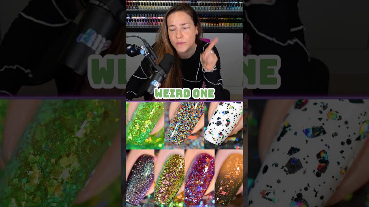 Our most unhinged collection yet?👹 Holo Taco Brainrot polishes what do u think???