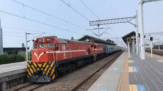 3513次區間車（復興號編組）加祿站開車 本務R122+R139雙機
