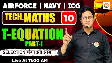 Trigonometry Equation # 01 Airforce, Navy, ICG, NDA | Airforce Maths Classes 2025 | Airforce | RSSIR