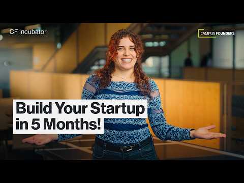Got a Startup Idea? Build & Validate It in 5 Months | Join our Campus Founders Incubator Program