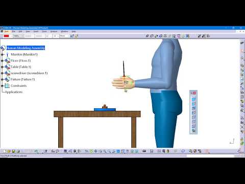 How to execute a manikin hand grasp in CATIA V5