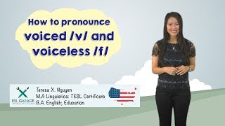 Improving American English Pronunciation: V and F 🤠🤓🤗 || American English🇺🇸