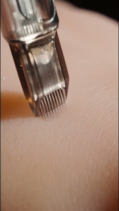 A slim tattoo pen